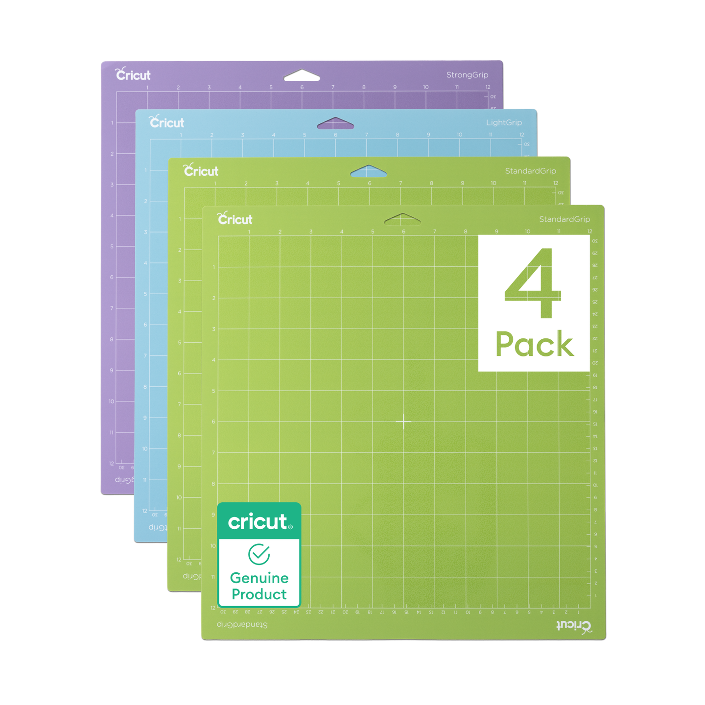 Cricut Machine Mat Variety Pack - 30.5 cmx30.5 cm (4 pack)
