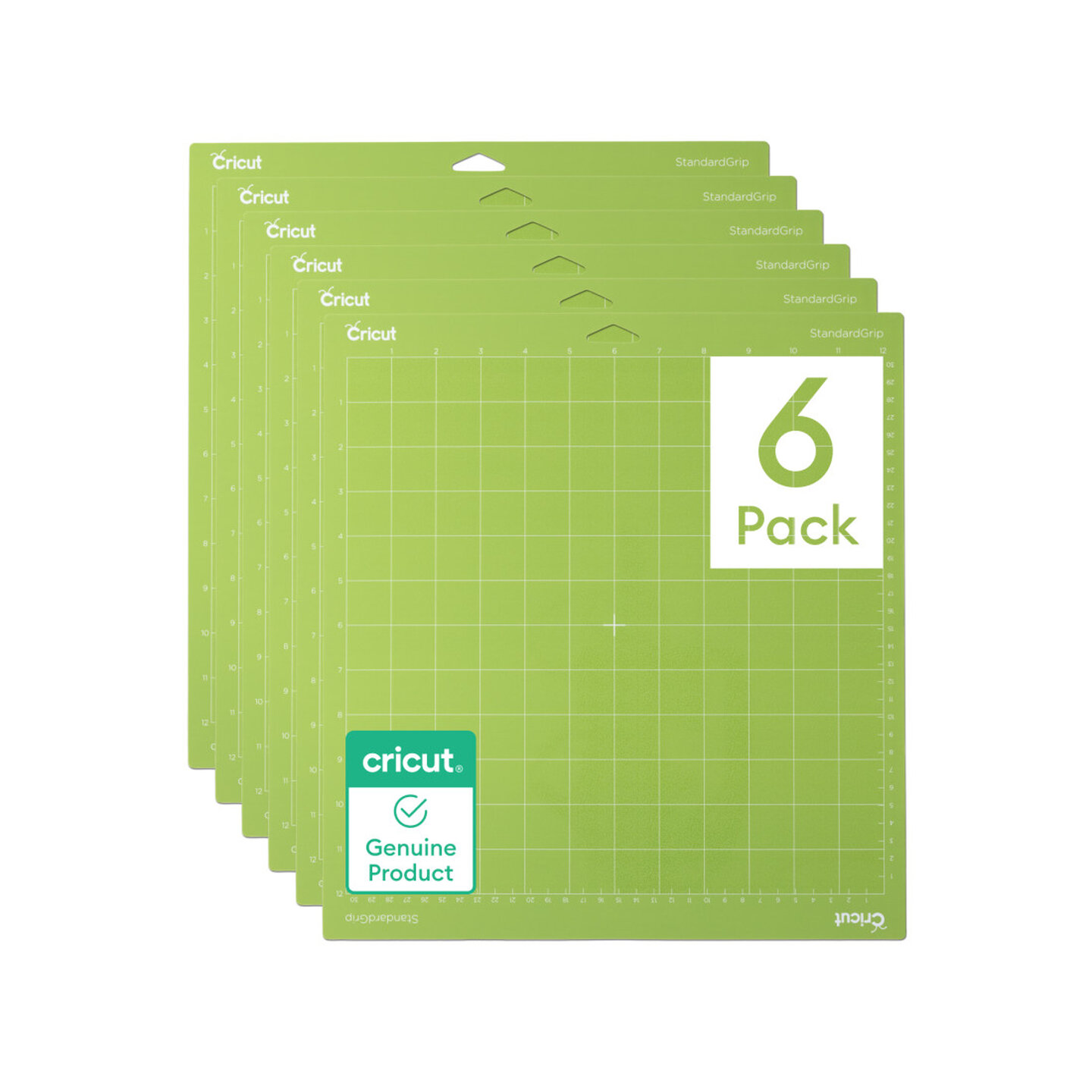 Cricut Standard Grip Machine Mat - 30.5 cmx30.5 cm (6 pack)