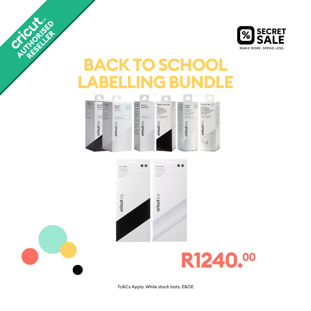 Cricut Back To School Bundle - Labelling