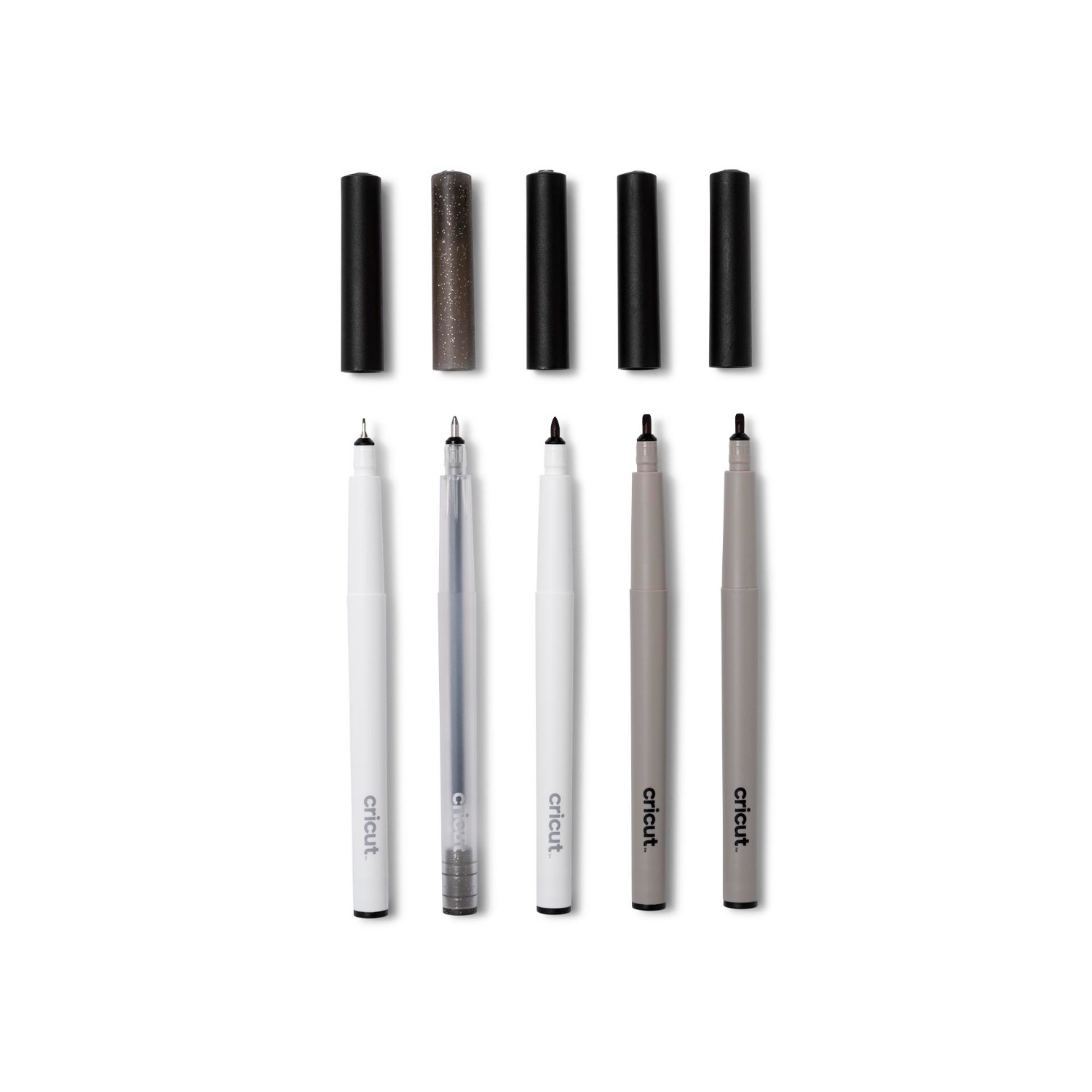 Cricut Explore/Maker Multi-Size Pen Set 5-Pack (Black)