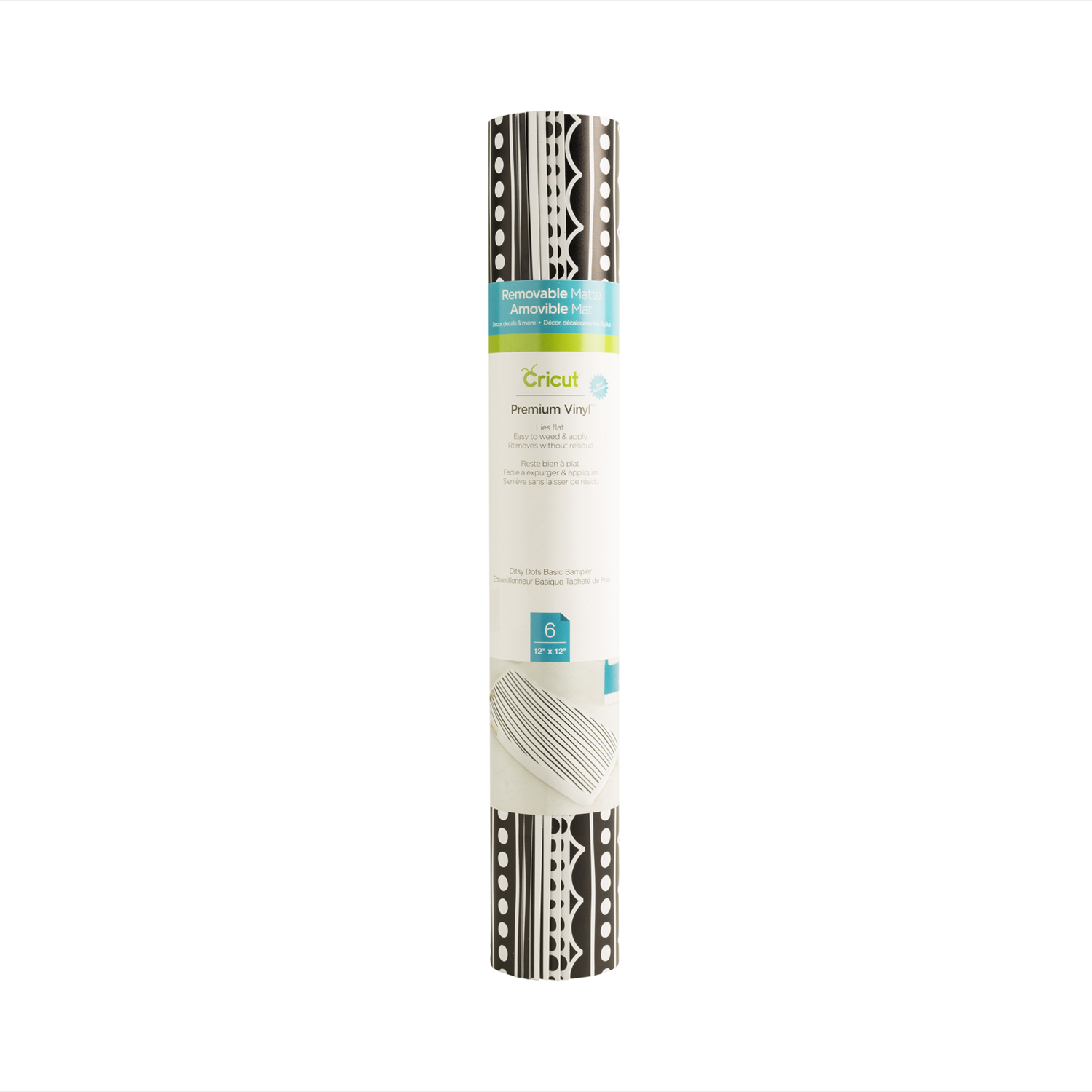 Cricut Patterned Vinyl Ditsy Dots Basic Sampler