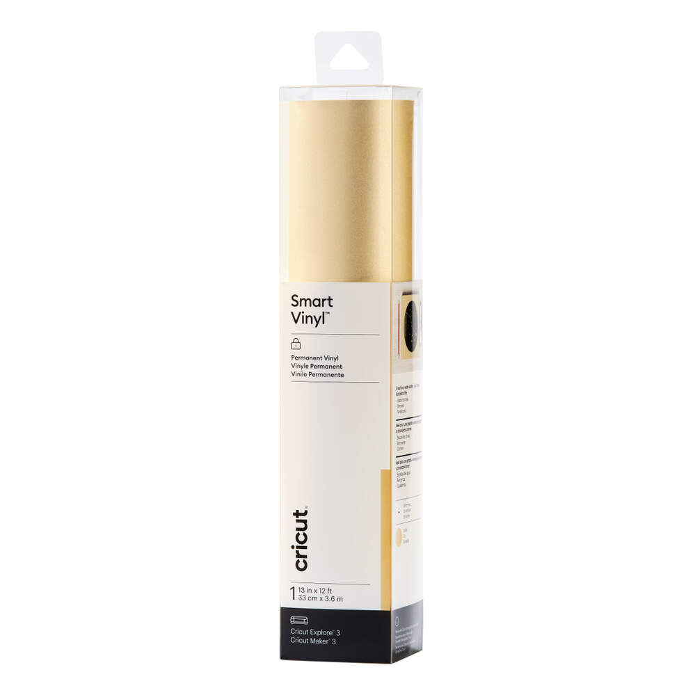 Cricut Smart Vinyl Permanent 33X366 cm 1 Sheet (Shimmer Gold)
