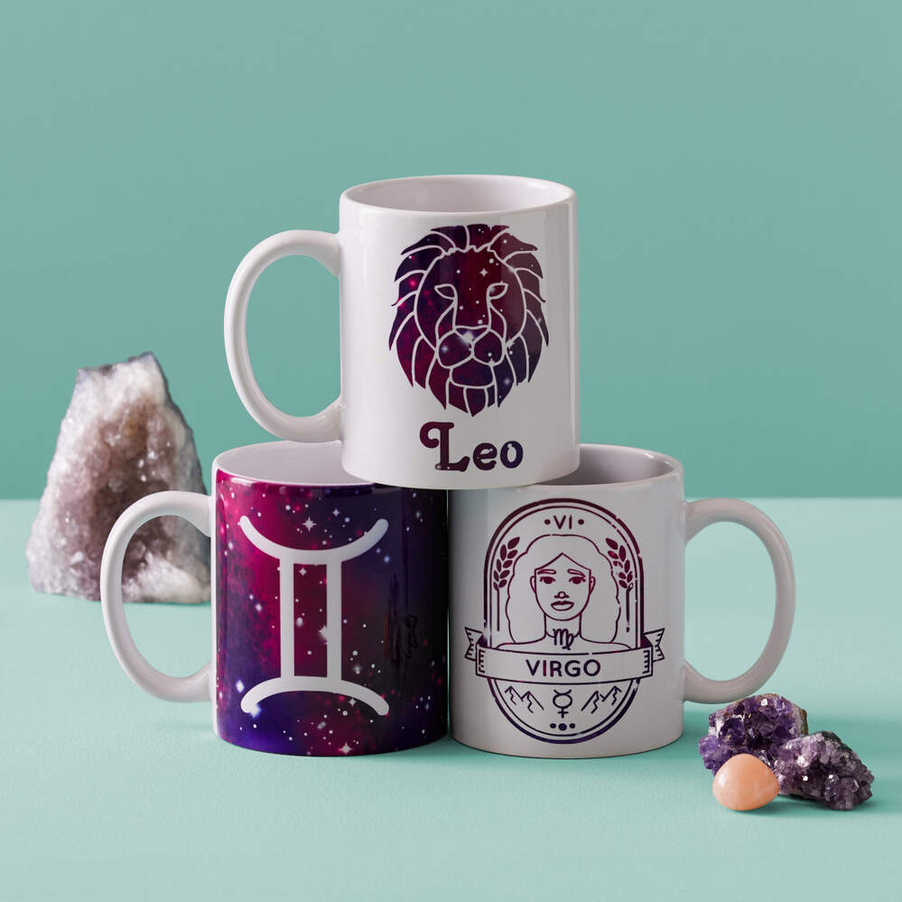 Cricut 350ml Ceramic Mug Blanks White (6)