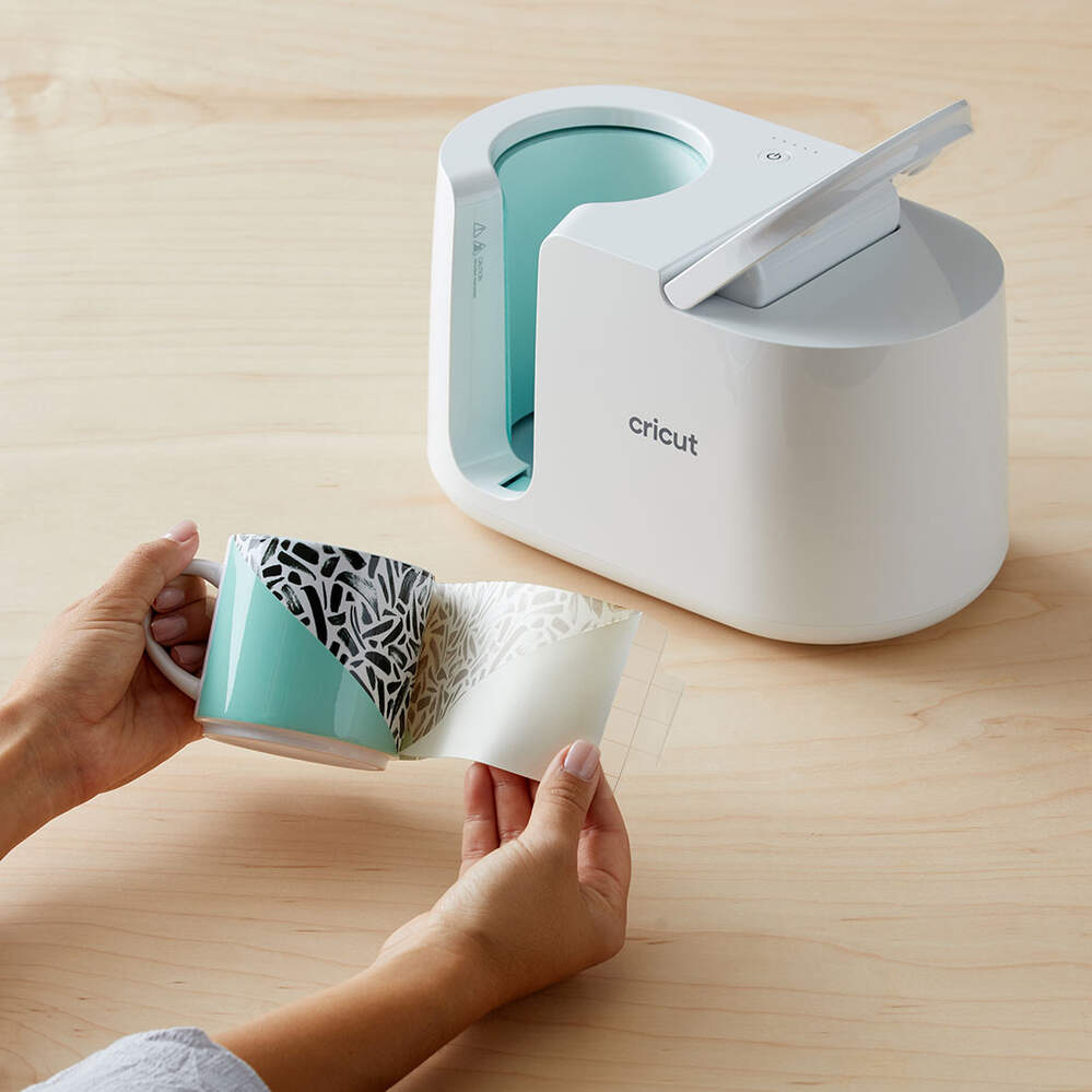 Cricut 295ml Stack Ceramic Mugs Blank White 4 pc