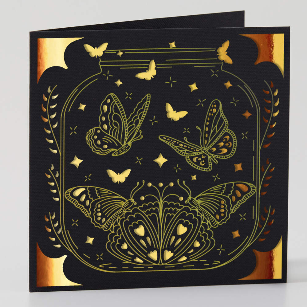 Cricut insert Cards Foil Royal Flush R10 (8 9 cm X 12 4 cm) 18-Pack
