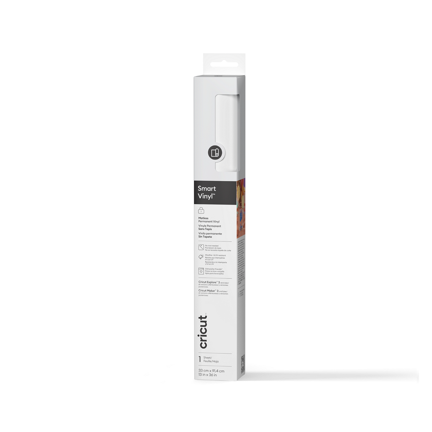 Cricut Smart Vinyl Permanent 33x91 cm 1 sheet (White)