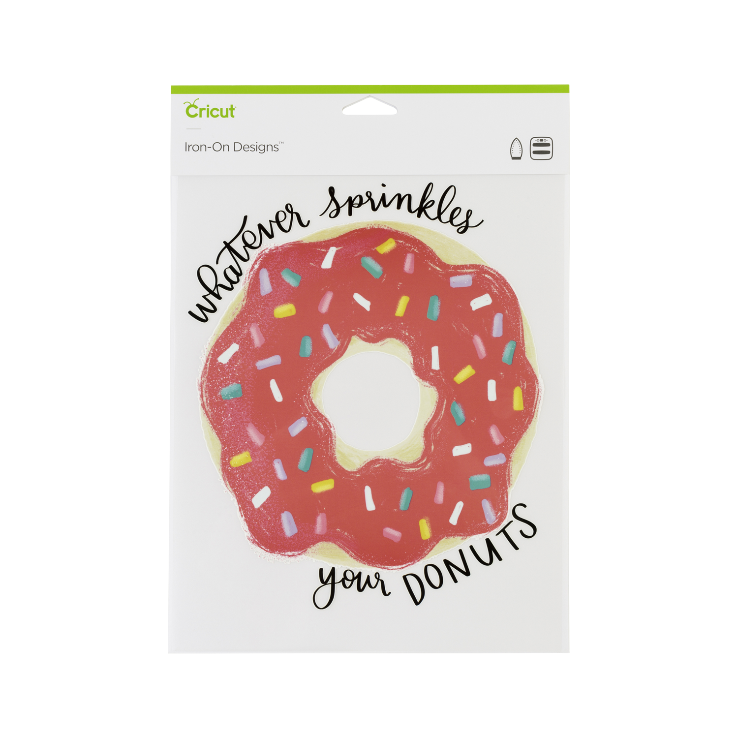 Cricut Iron On Designs Sprinkles Your Donut 8.5X12