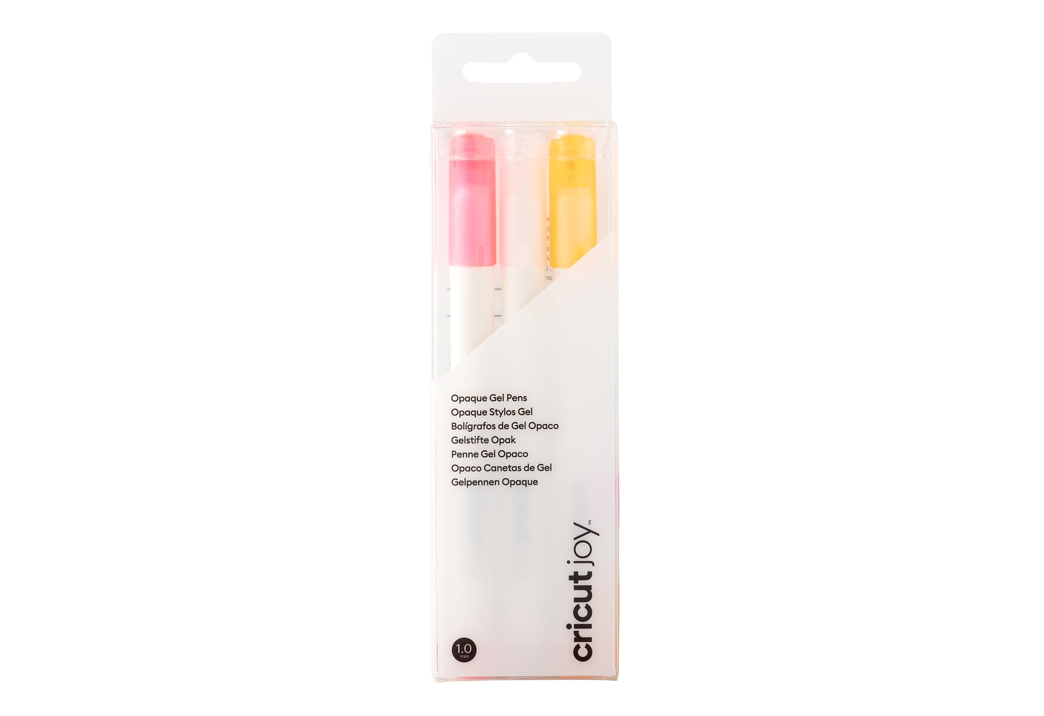 Cricut Joy Opaque Gel Pens White  Pink And Orange  3 Medium Point (1.0 mm)